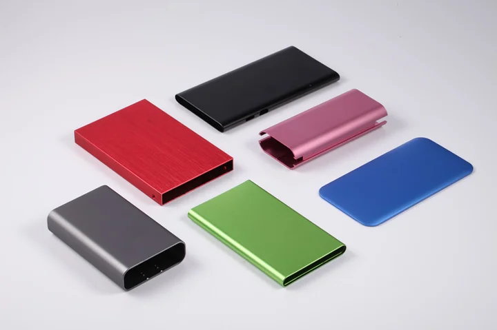 Anodized surface finish on aluminum part Anodized surface finish on aluminum part showing durable oxide layer, enhanced corrosion resistance, and decorative appearance.